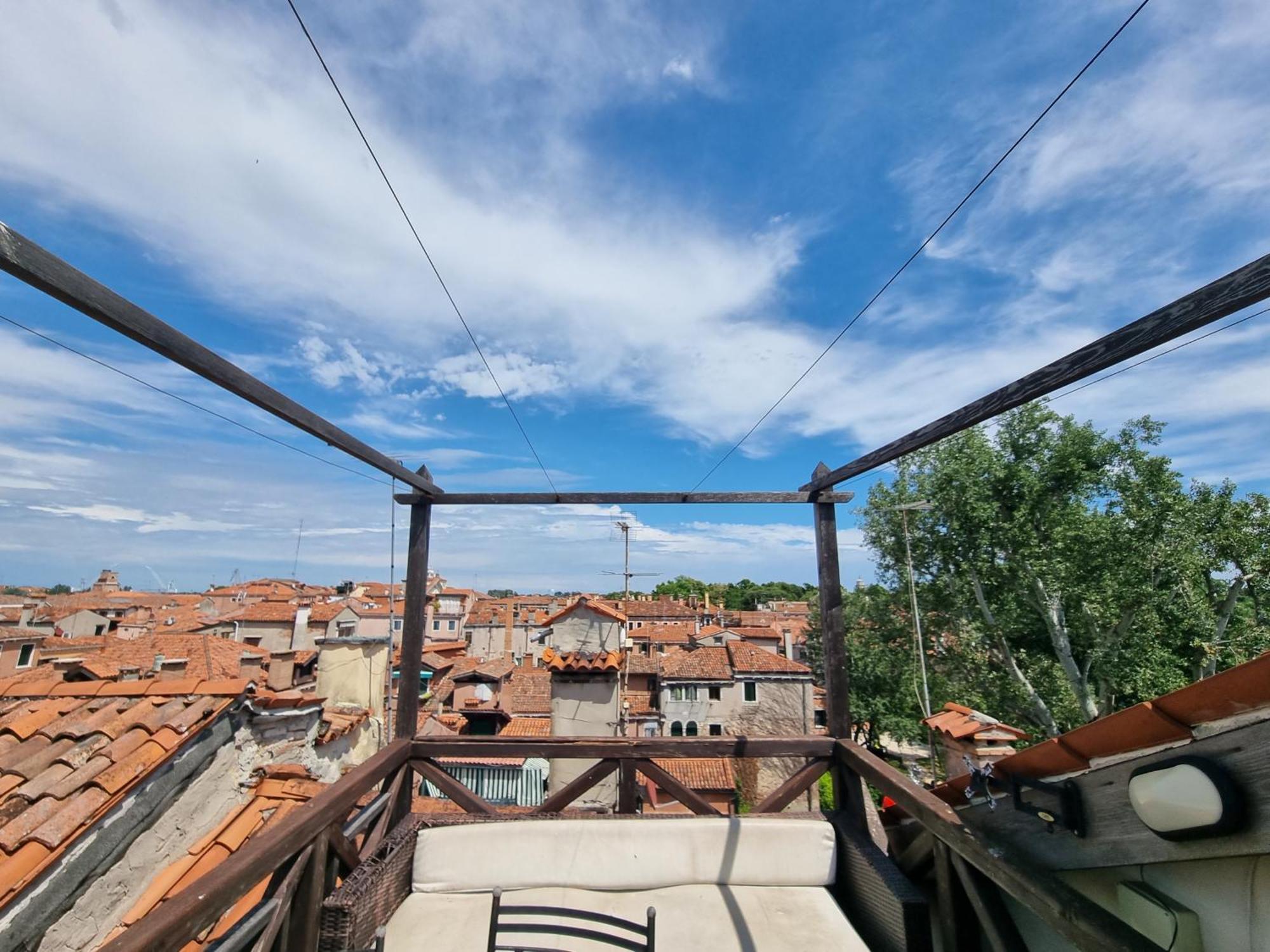 Ferienwohnung Biennale Terrace Venedig Exterior foto